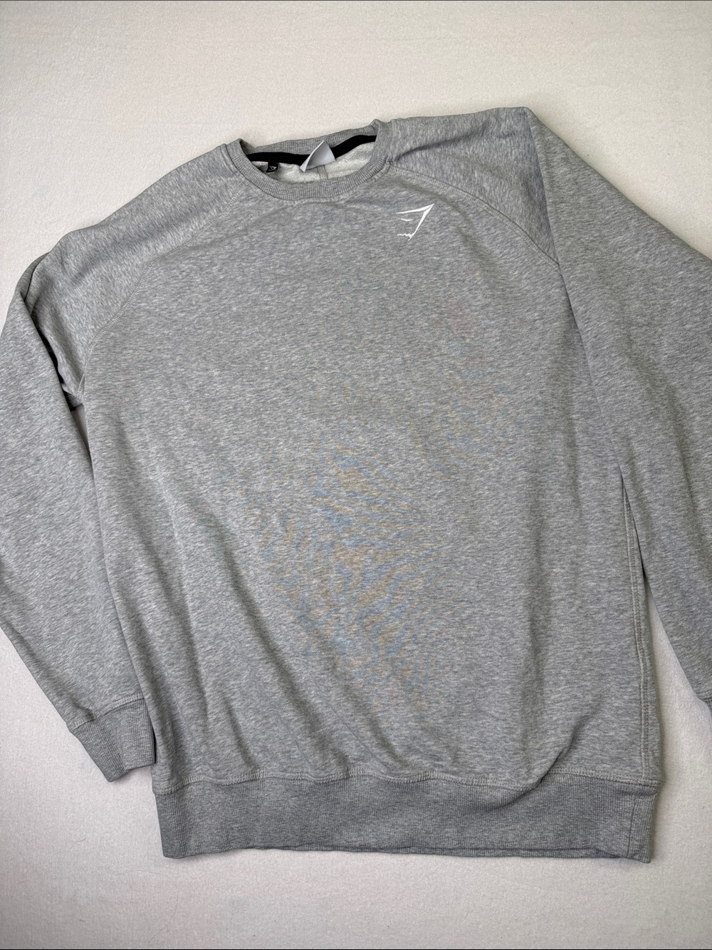 Gymshark Light Gray Crewneck Sweatshirt